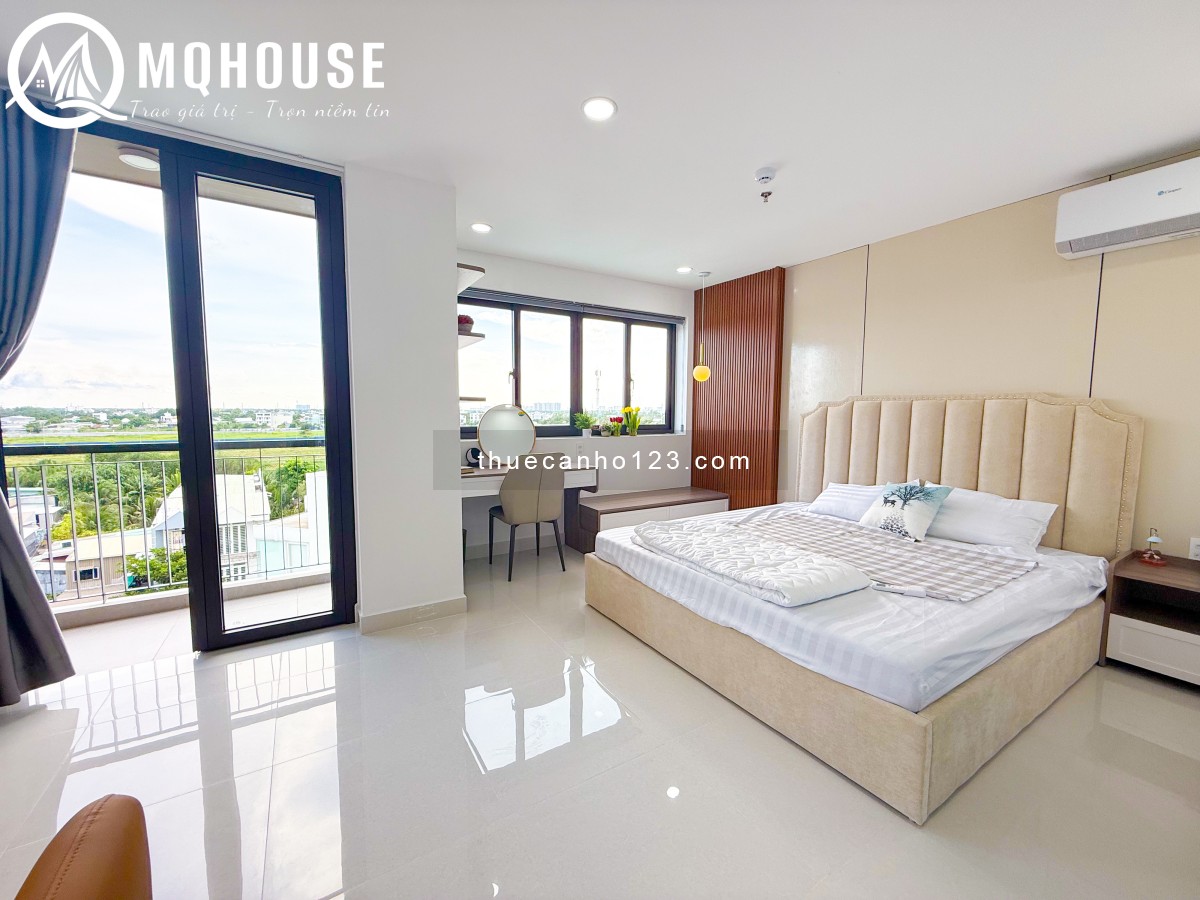 Căn hộ mới xây, ban công, cửa sổ, ngay trung tâm Q7, sát ĐH RMIT, ĐH TDTU, cách Lotte chỉ 5 phút