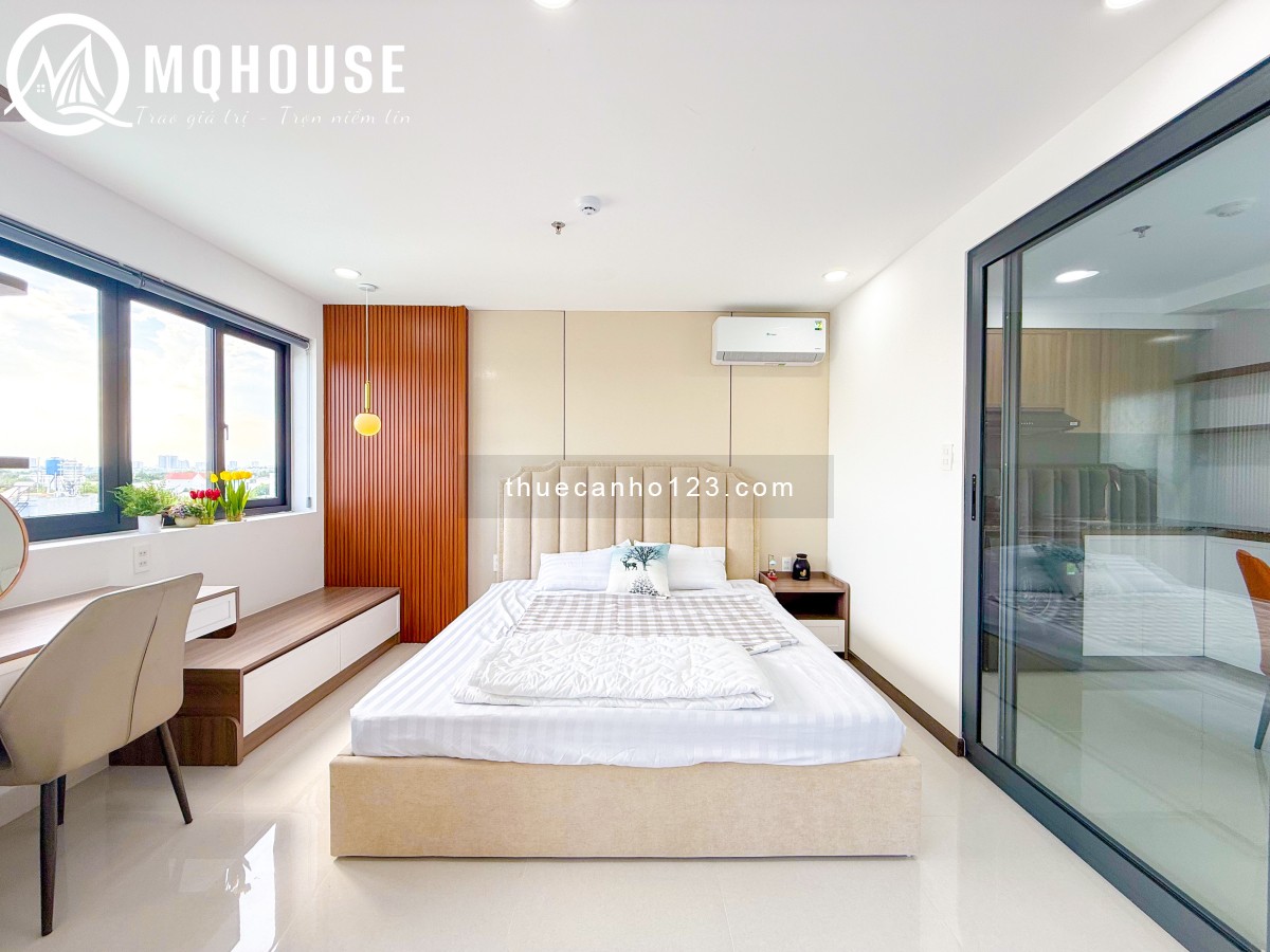 Căn hộ mới xây, ban công, cửa sổ, ngay trung tâm Q7, sát ĐH RMIT, ĐH TDTU, cách Lotte chỉ 5 phút