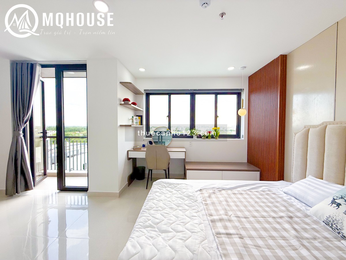 Căn hộ mới xây, ban công, cửa sổ, ngay trung tâm Q7, sát ĐH RMIT, ĐH TDTU, cách Lotte chỉ 5 phút