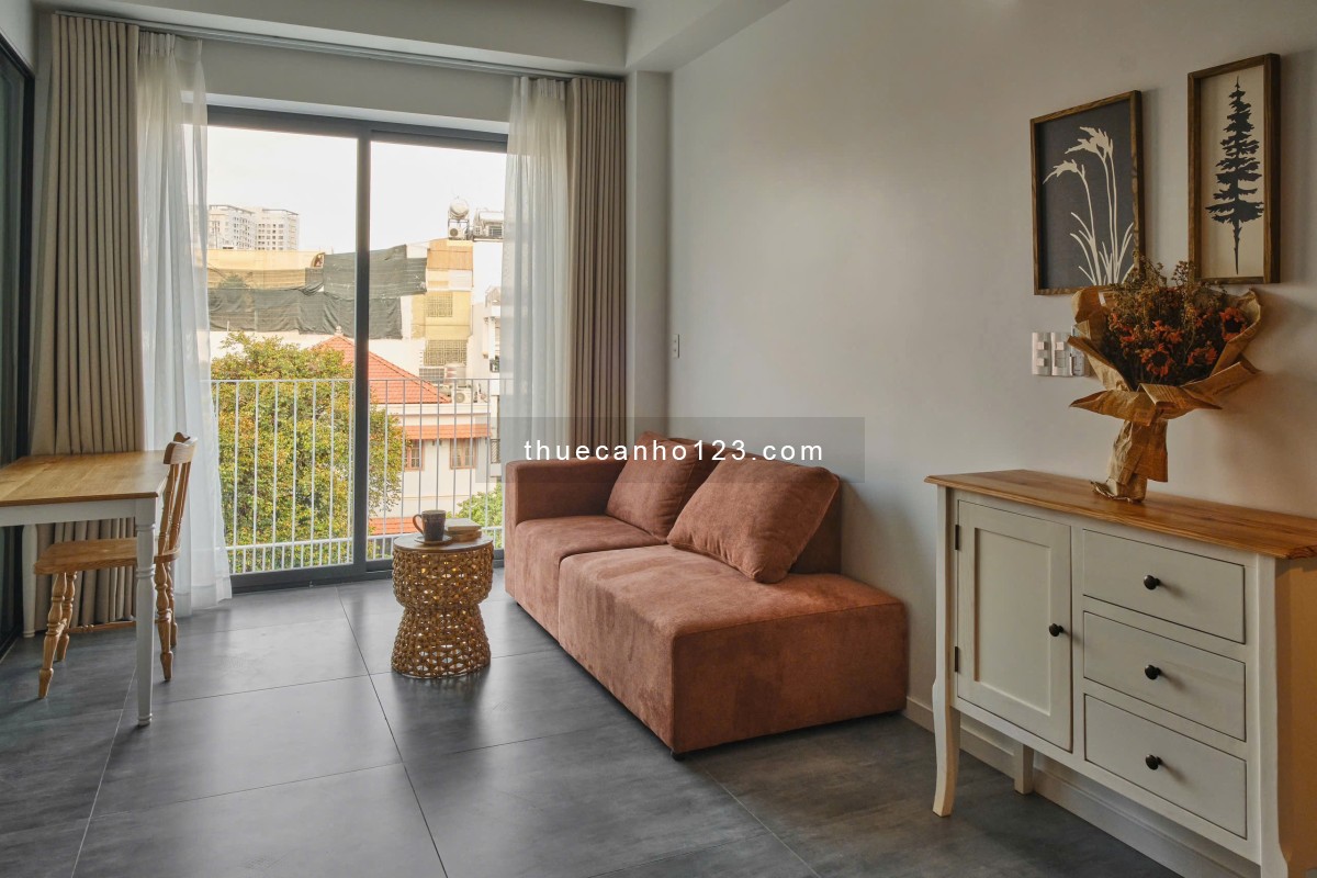 Vibe Bắc Âu dạng 1 phòng ngủ bancol - Nhà mới 100%, nội thất cao cấp - Nguyễn Văn Trỗi, Phú Nhuận