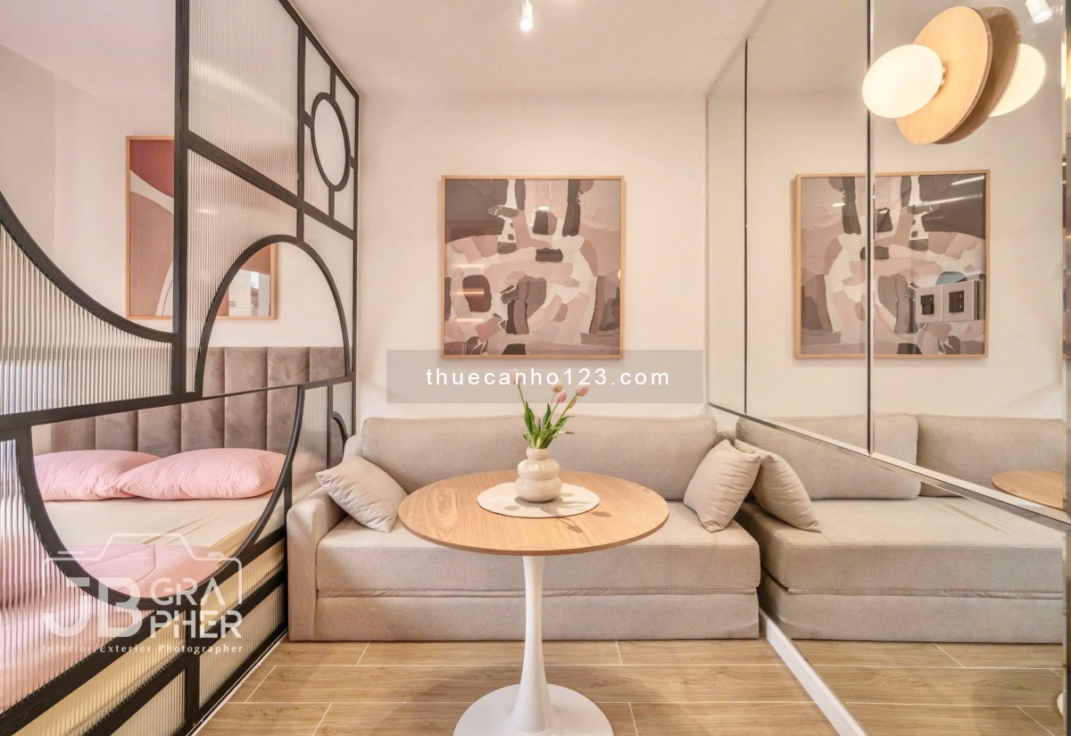 [VIBE HÀN] Căn hộ tách bếp mới keng - Nội thất setup chỉn chu, thang máy - Khu Phan Xích Long