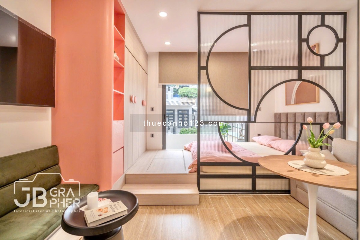 [VIBE HÀN] Căn hộ tách bếp mới keng - Nội thất setup chỉn chu, thang máy - Khu Phan Xích Long