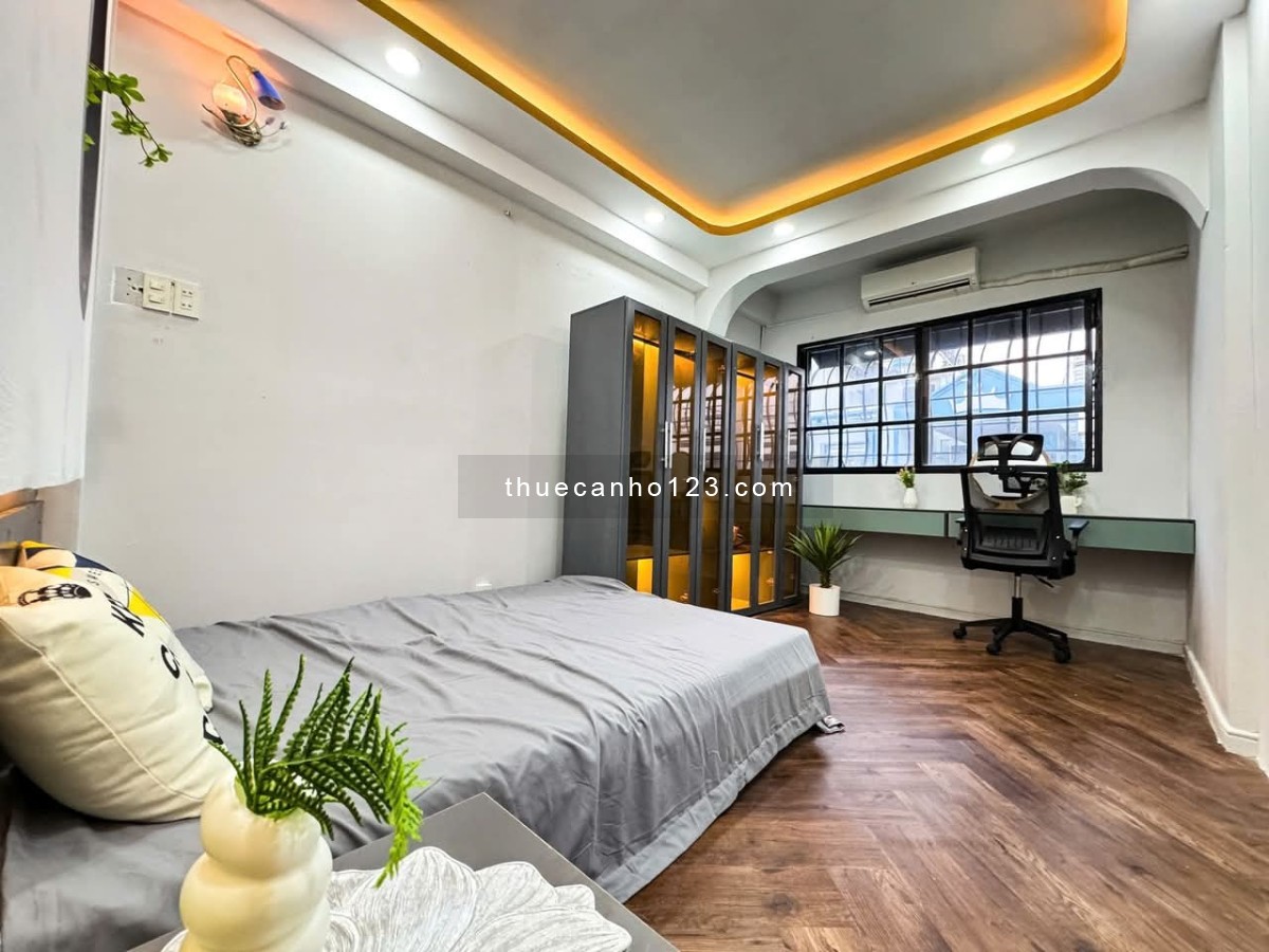 Khai trương studio 2PN ban công siêu to, mới ngay Etown- Cộng Hoà giá chỉ 7.500.000