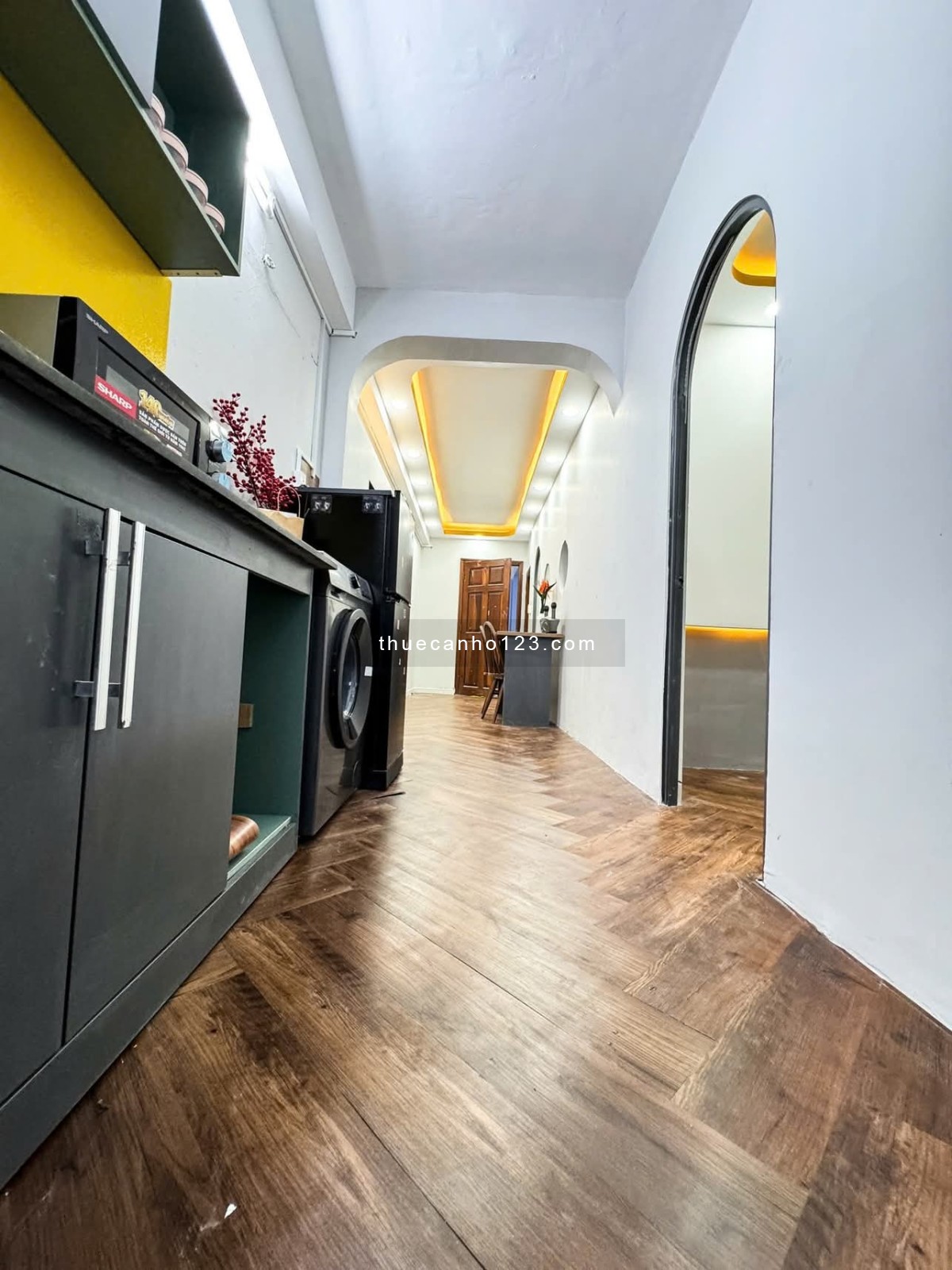 Khai trương studio 2PN ban công siêu to, mới ngay Etown- Cộng Hoà giá chỉ 7.500.000