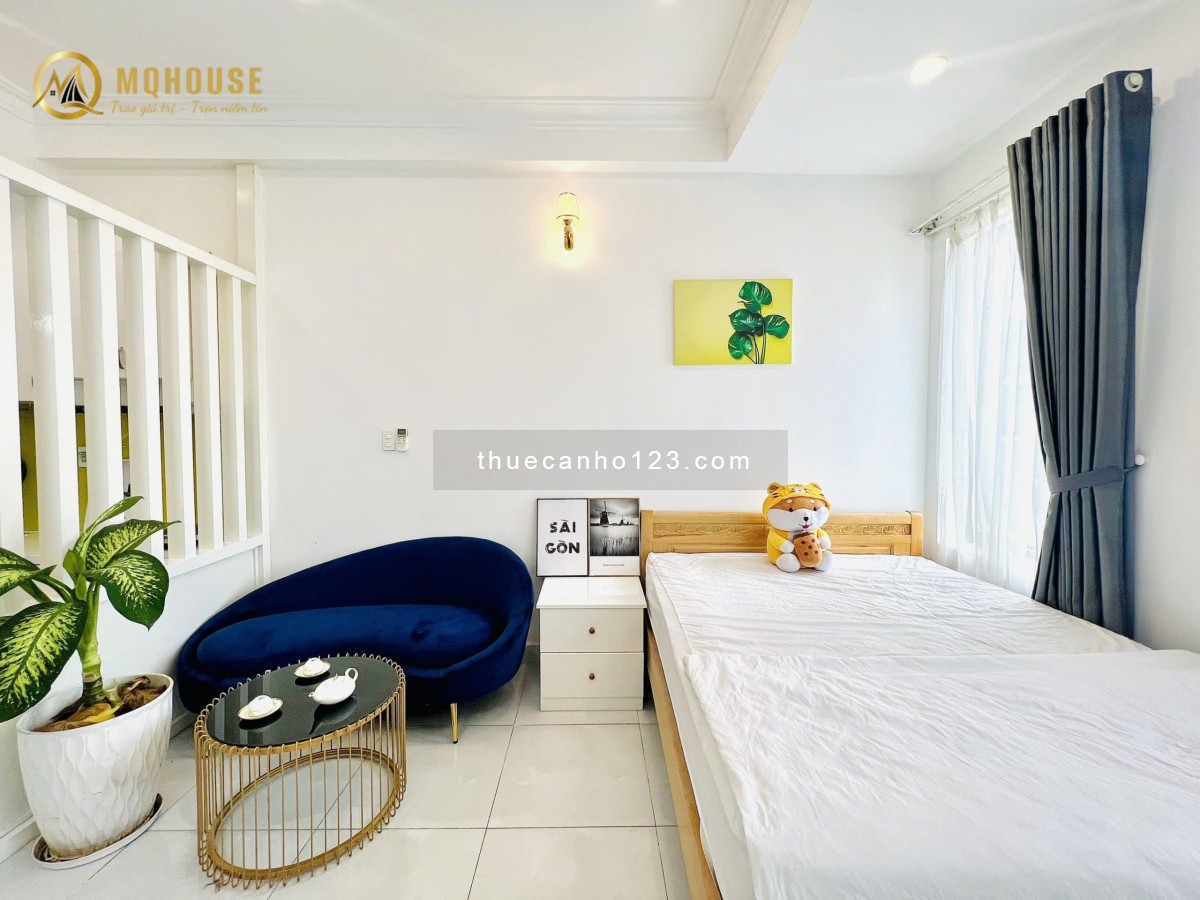 Trống chiếc studio 35m2 - Thang máy, full tiện nghi, thoáng mát - Gần Ngã Tư Phú Nhuận