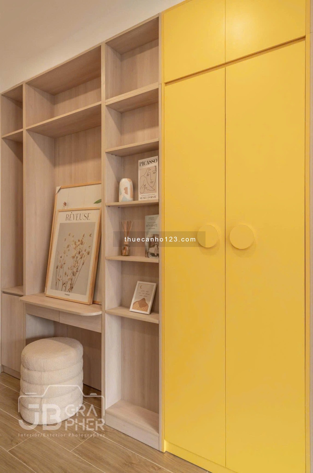 Căn Hộ Cho Thuê Mới Xây Tại Phố Ẩm Thực Phan Xích Long , Nhà Hầm xe , thang máy , nội thất cao cấp