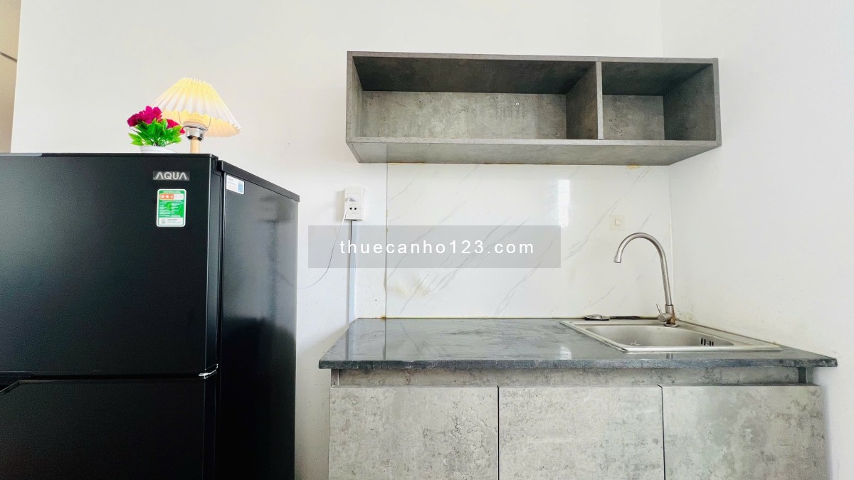 Cho thuê căn hộ 1 phòng ngủ – 1 phòng bếp full nội thất tại Phạm Văn Bạch, P15, Quận Tân Bình