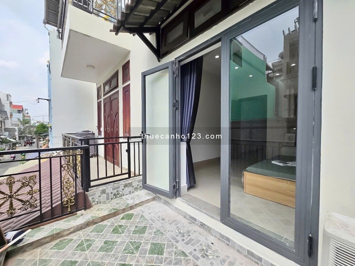 Trống sẵn căn hộ 1 phòng ngủ tách bếp , có ban công 45m2 – Thoại Ngọc Hầu, P. Phú Thạnh, Tân Phú