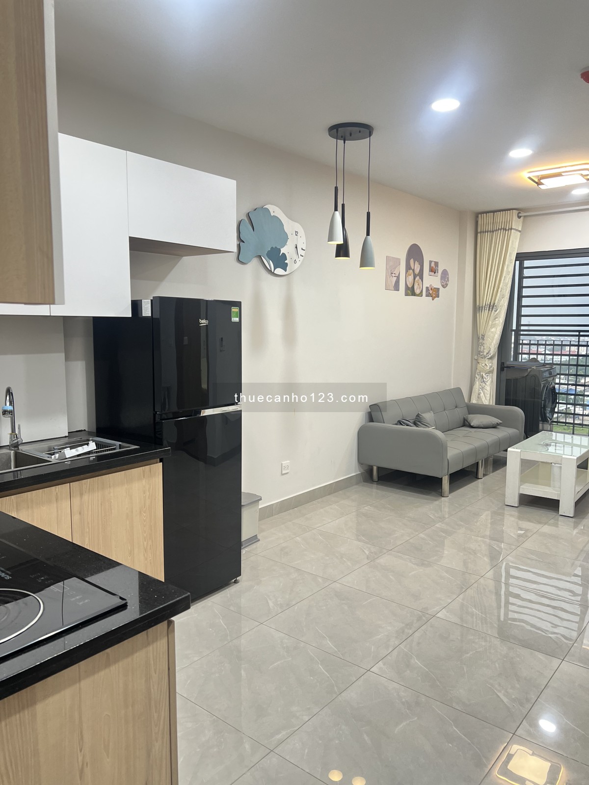 Căn hộ giá rẻ cho thuê full NT 5tr5/tháng