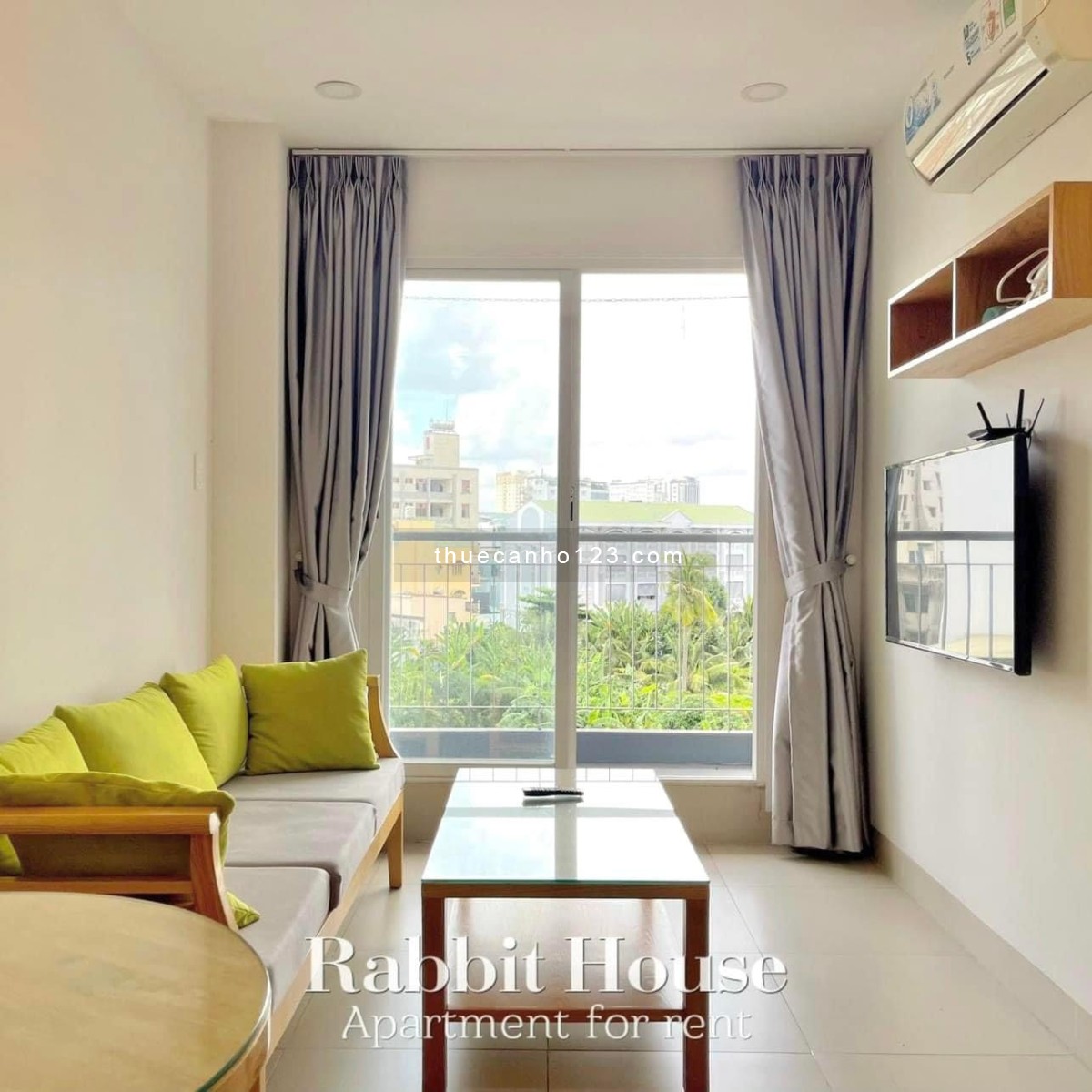 Căn hộ 1PN bancol 40m2 - Full NT, thang máy, rooftop cực chill, bãi ô tô - Ngay Điện Biên Phủ