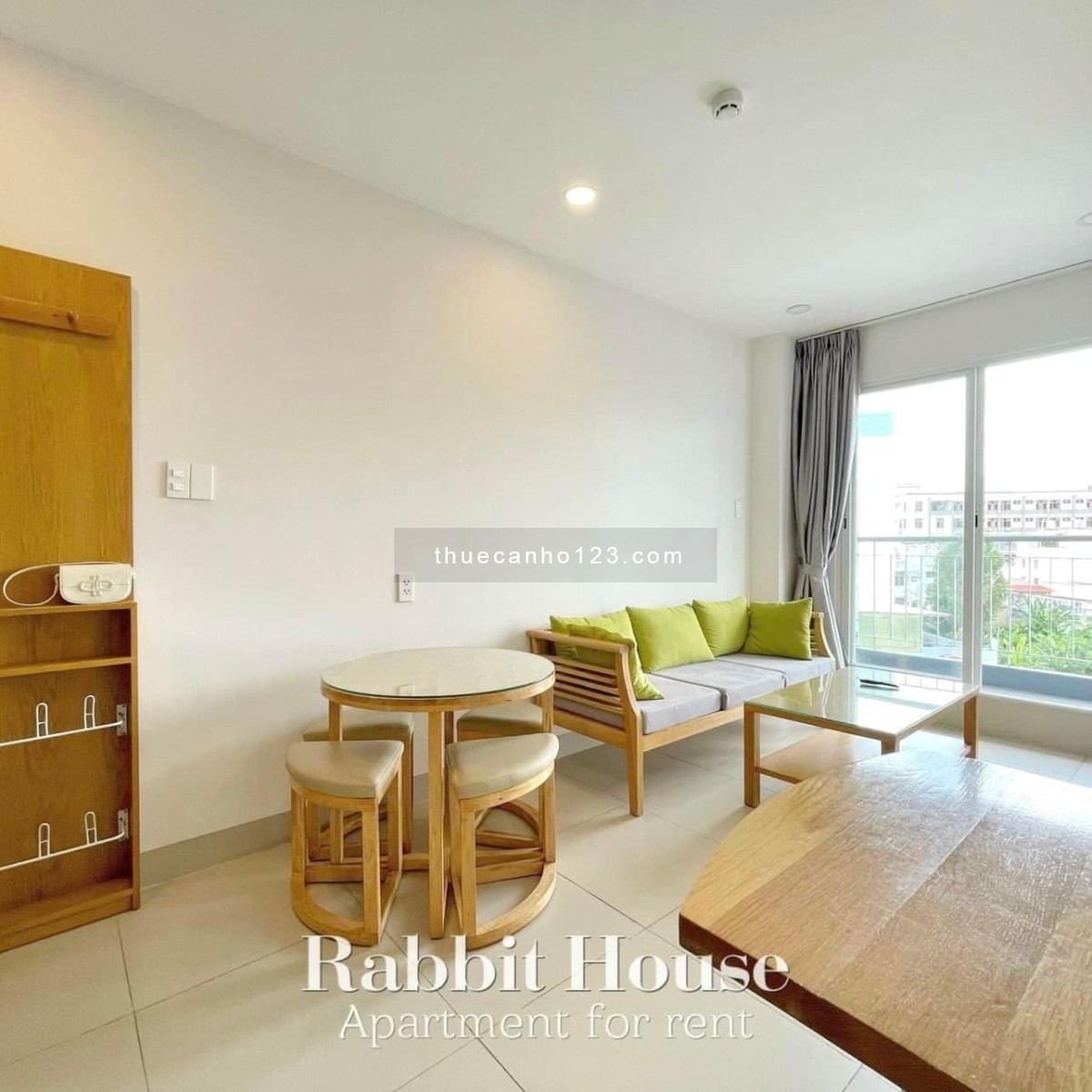 Căn hộ 1PN bancol 40m2 - Full NT, thang máy, rooftop cực chill, bãi ô tô - Ngay Điện Biên Phủ