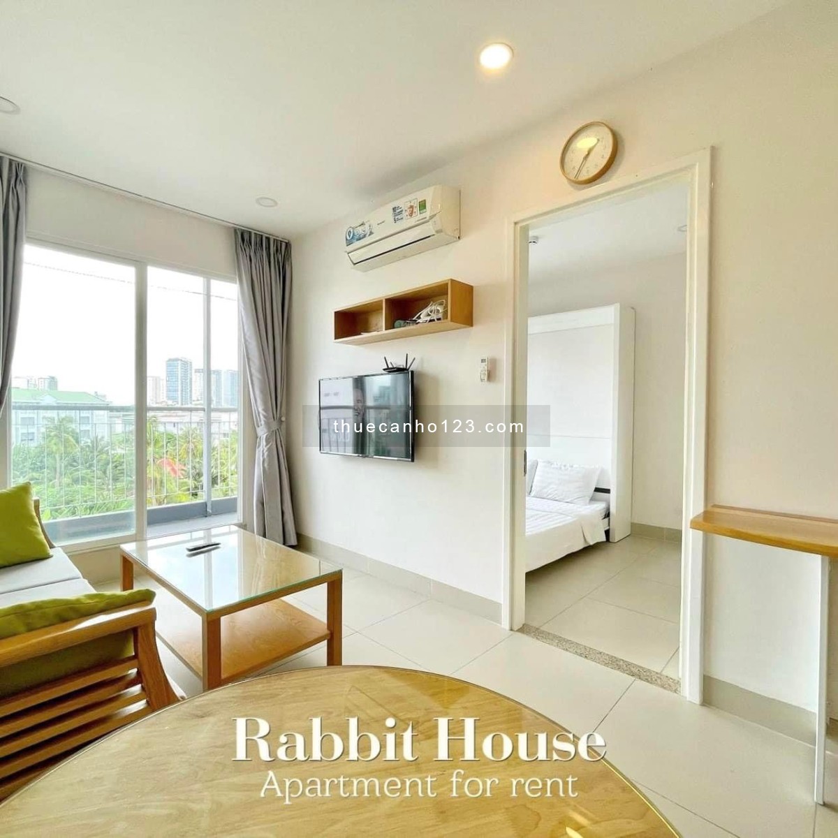 Căn hộ 1PN bancol 40m2 - Full NT, thang máy, rooftop cực chill, bãi ô tô - Ngay Điện Biên Phủ