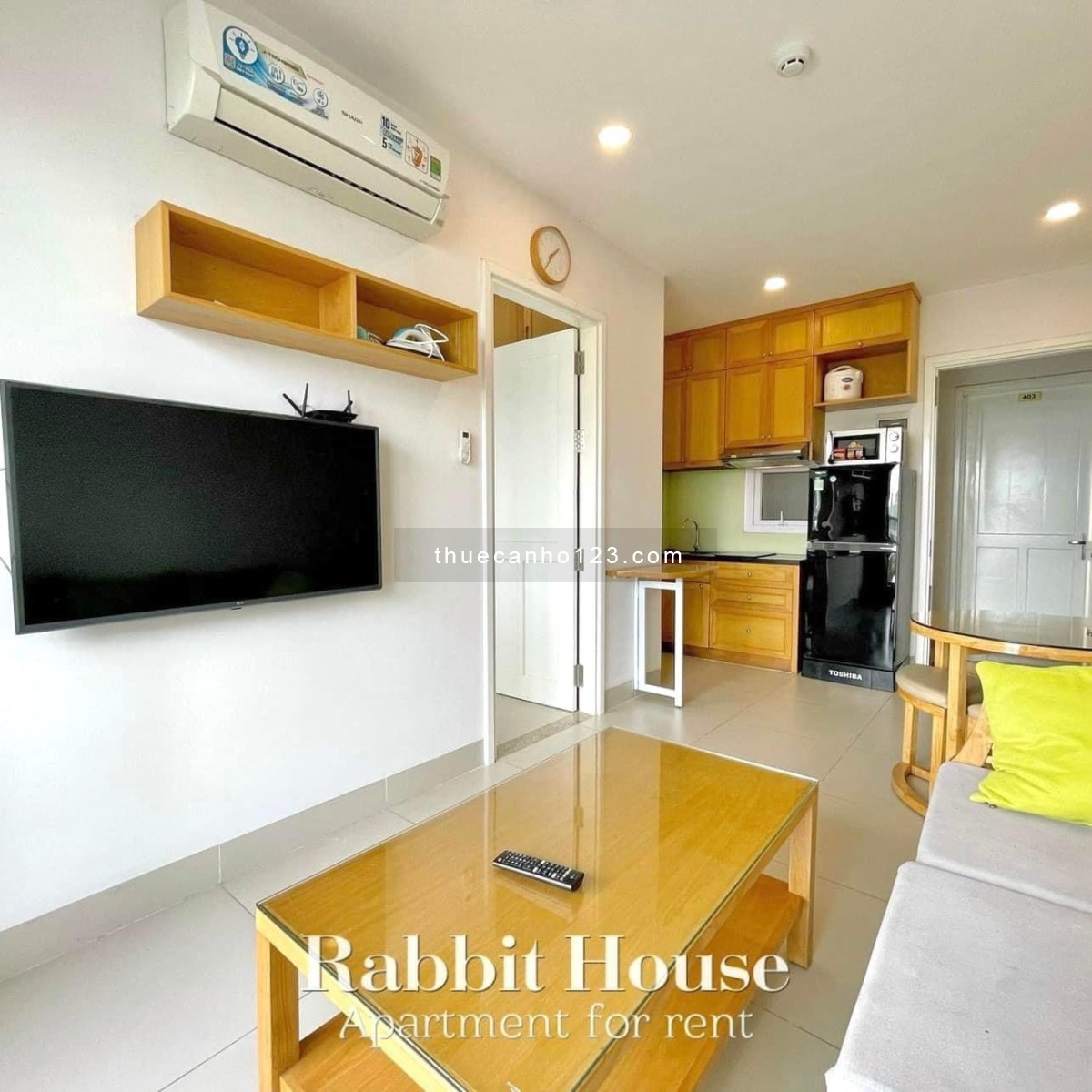 Căn hộ 1PN bancol 40m2 - Full NT, thang máy, rooftop cực chill, bãi ô tô - Ngay Điện Biên Phủ