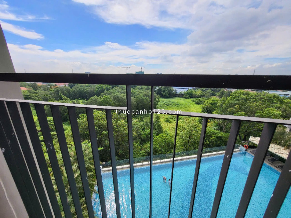 Căn hộ 2 phòng ngủ có sẵn máy lạnh, máy giặt, tủ lạnh cho thuê giá 5.5tr, gần AEON