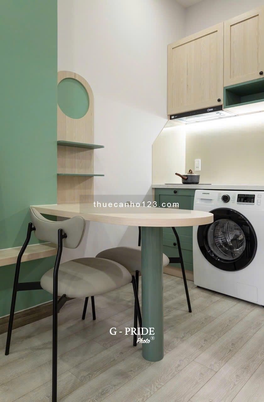 1PN Phan Đình Phùng Hầm Xe Thang Máy Dọn Phòng hàng tuần, gần cầu Kiệu ngã tư Phú Nhuận giáp Quận 3