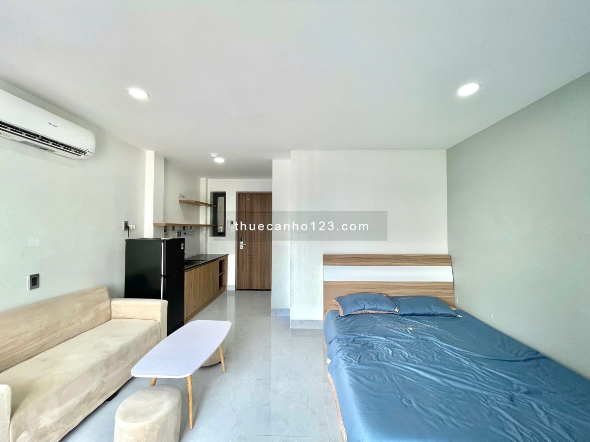 Studio bancol 40m2 - Full tiện nghi, máy giặt riêng, thang máy - Ngay Nguyễn Thượng Hiền