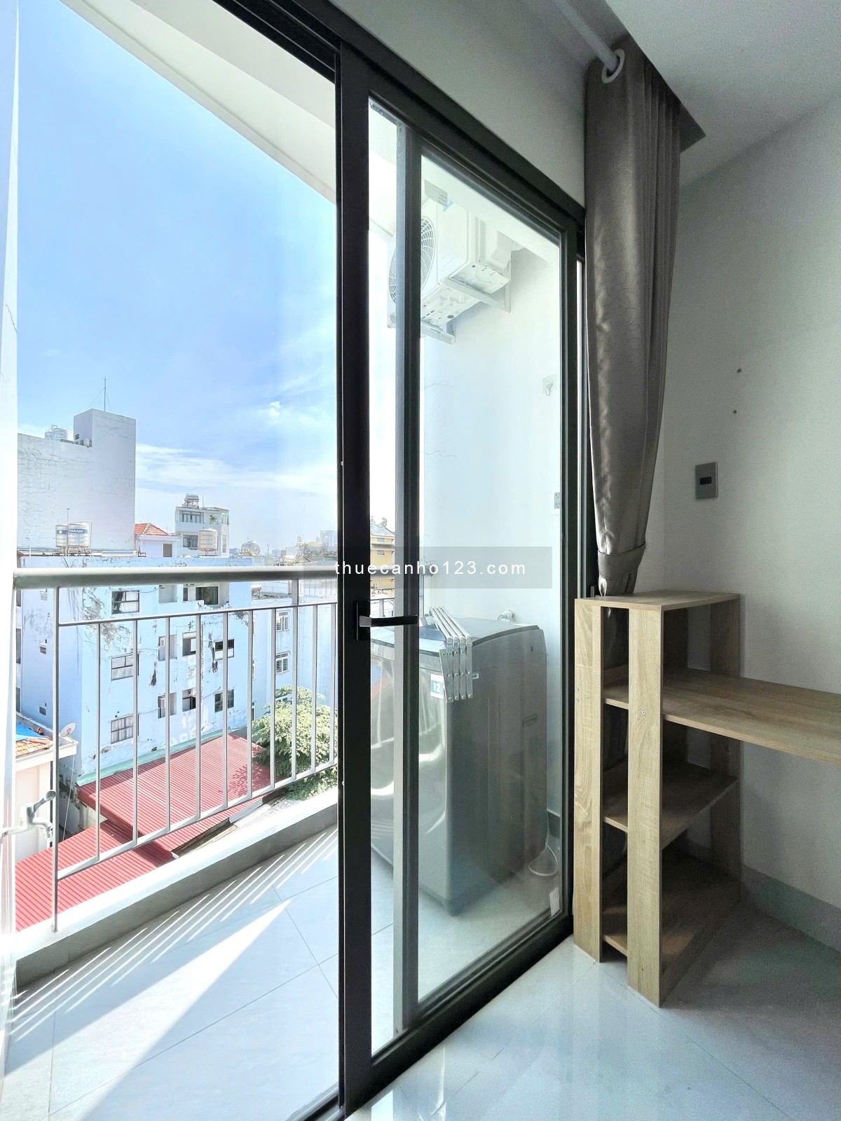 Studio bancol 40m2 - Full tiện nghi, máy giặt riêng, thang máy - Ngay Nguyễn Thượng Hiền