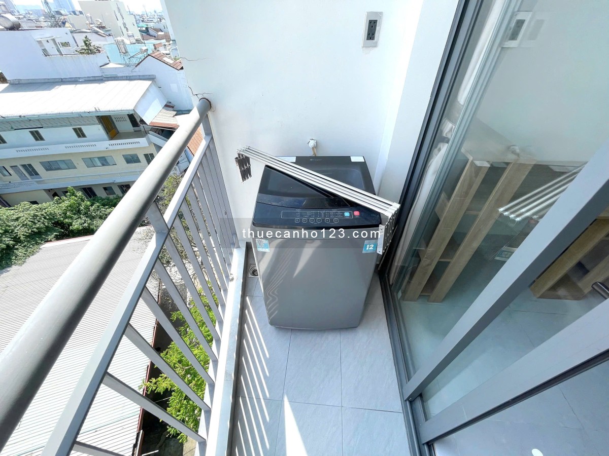 Studio bancol 40m2 - Full tiện nghi, máy giặt riêng, thang máy - Ngay Nguyễn Thượng Hiền