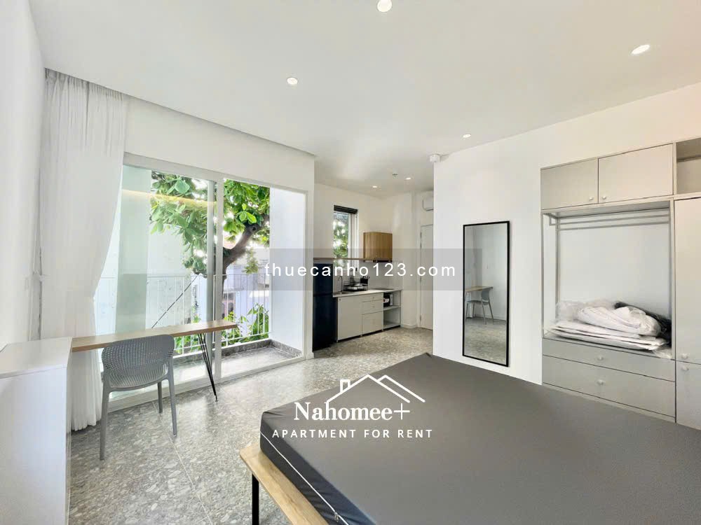 Studio xinh như hình - Bancol cây xanh - Tiện nghi đầy đủ - Ngay Ngô Tất Tố, Bình Thạnh