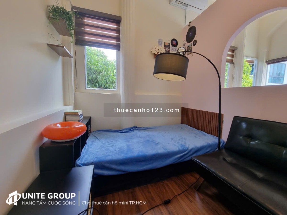 Khai trương căn hộ 1PN ban công full nội thất decor siêu xinh gần sân bay Tân Sơn Nhất quận Tân Bình