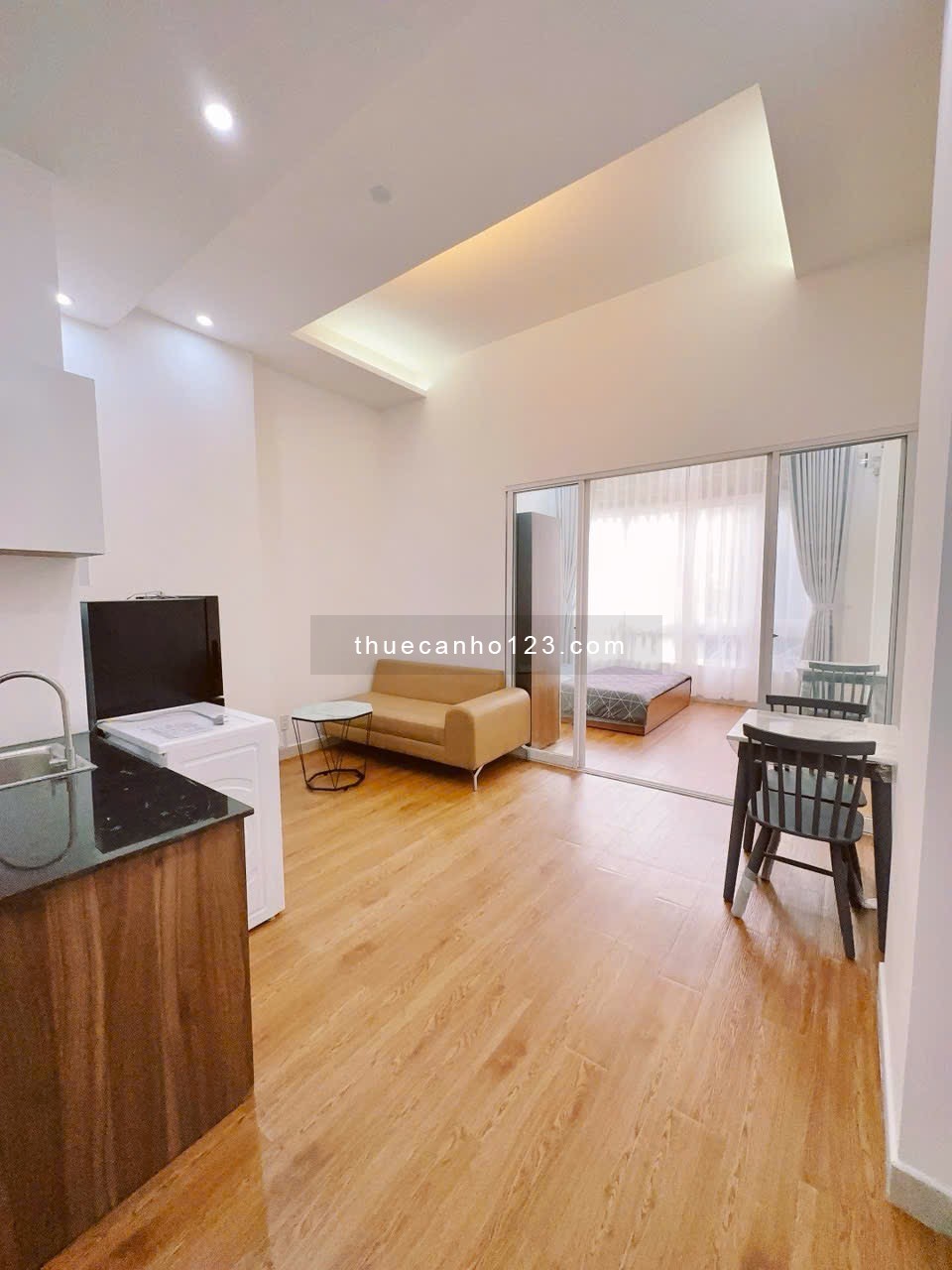 Căn hộ 1 phòng ngủ, 45m² tại đường Sông Đà, P2, Tân Bình.