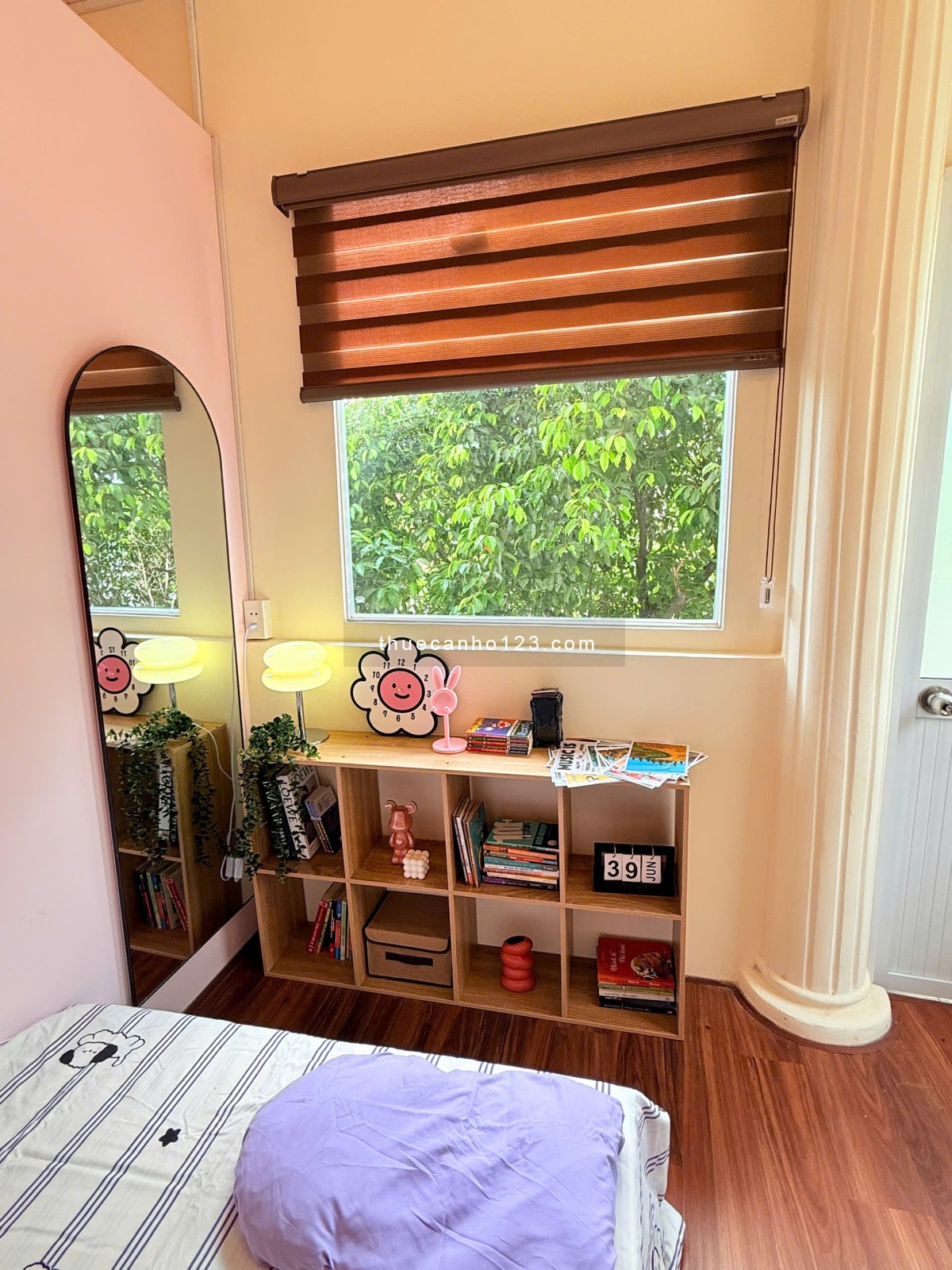 Khai trương căn hộ 1PN ban công full nội thất decor siêu xinh gần sân bay Tân Sơn Nhất quận Tân Bình