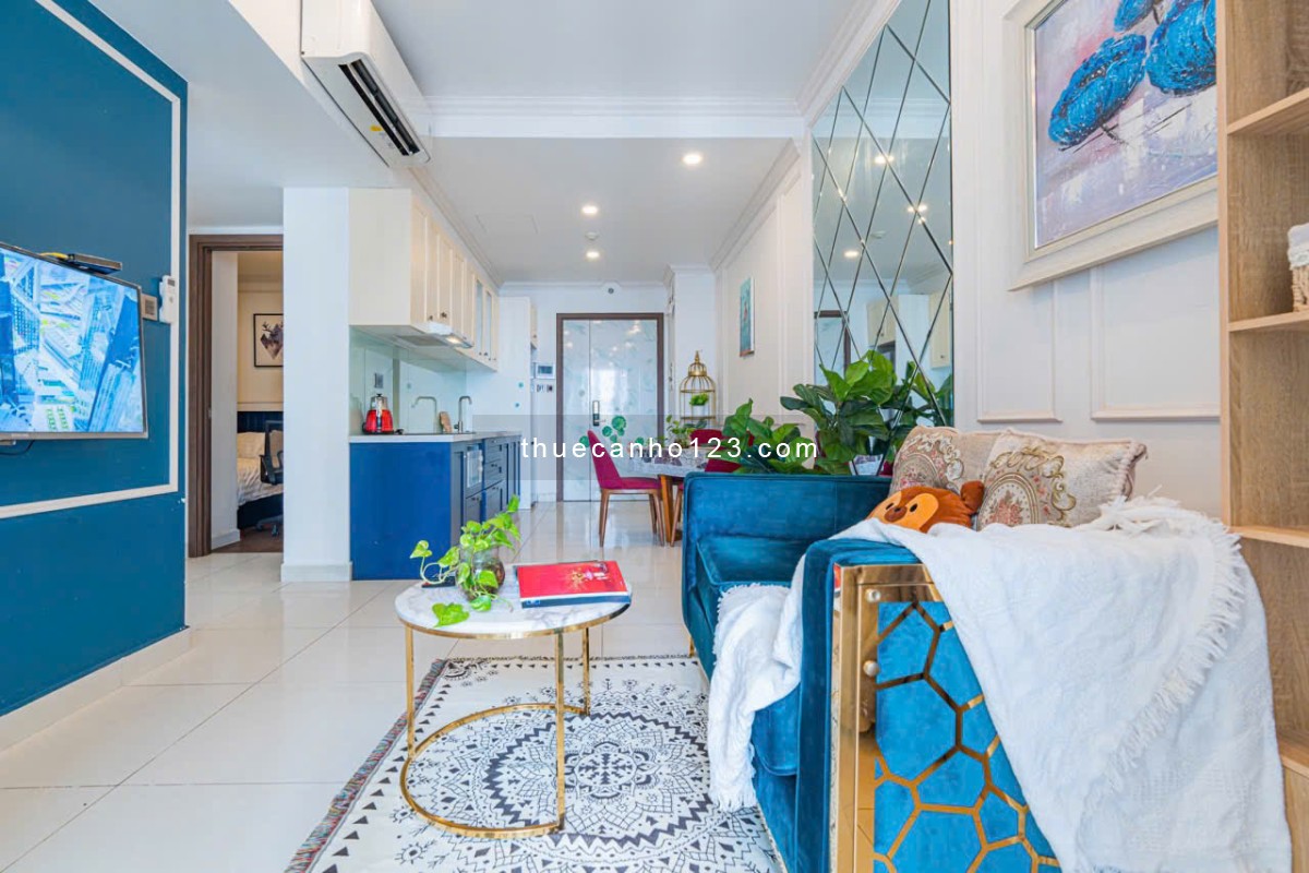 Cho Thuê 60m2 ( 2P1WC) Căn Hộ Cao Cấp Sài Gòn Royal Quận 4