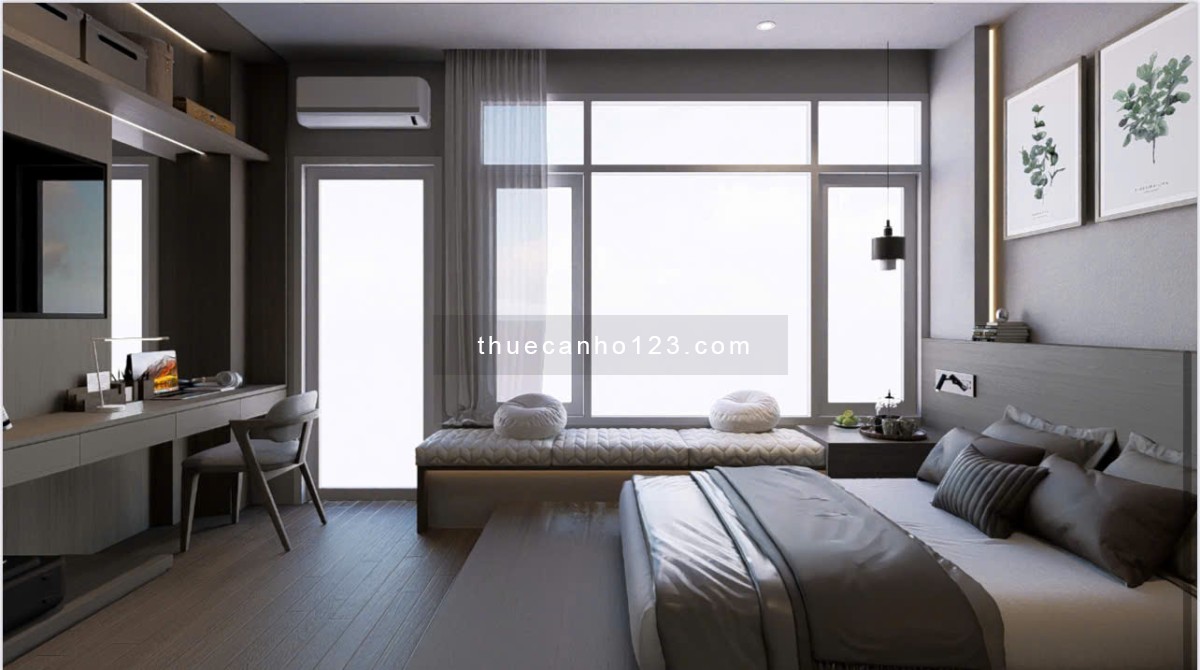 Chính chủ cho thuê căn hộ Quận 1 dạng 1PN, ban công, gần Công viên Lê Văn Tám, Nhà thờ Đức Bà