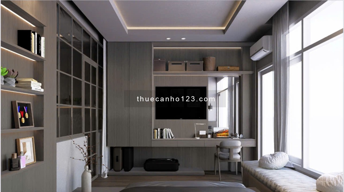 Chính chủ cho thuê căn hộ Quận 1 dạng 1PN, ban công, gần Công viên Lê Văn Tám, Nhà thờ Đức Bà