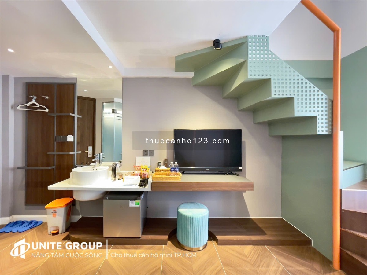 CHDV Full nội thất 40m2, giá chỉ từ 8tr. Free gym, hồ bơi. Gần Crescent Mall, PMH, cầu phú Mỹ, q4 q1