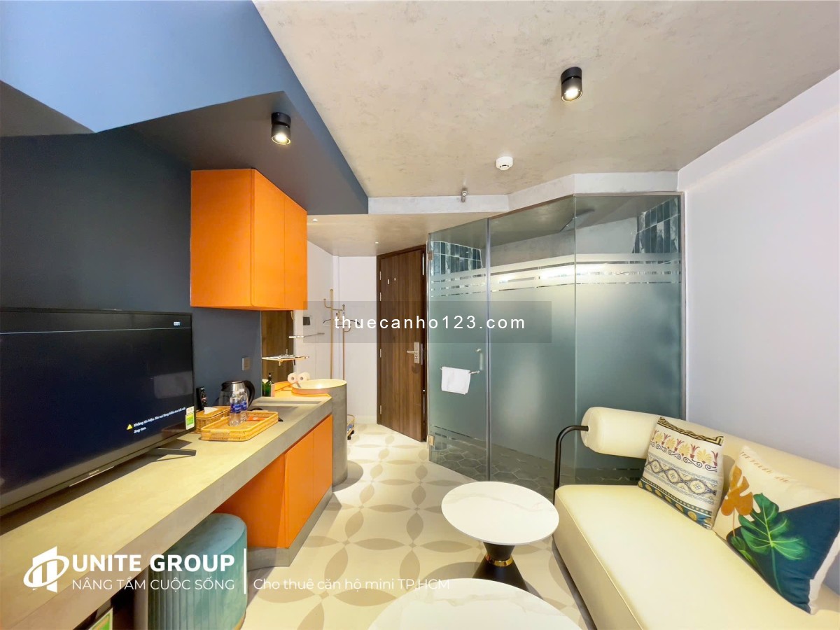 CHDV Full nội thất 40m2, giá chỉ từ 8tr. Free gym, hồ bơi. Gần Crescent Mall, PMH, cầu phú Mỹ, q4 q1