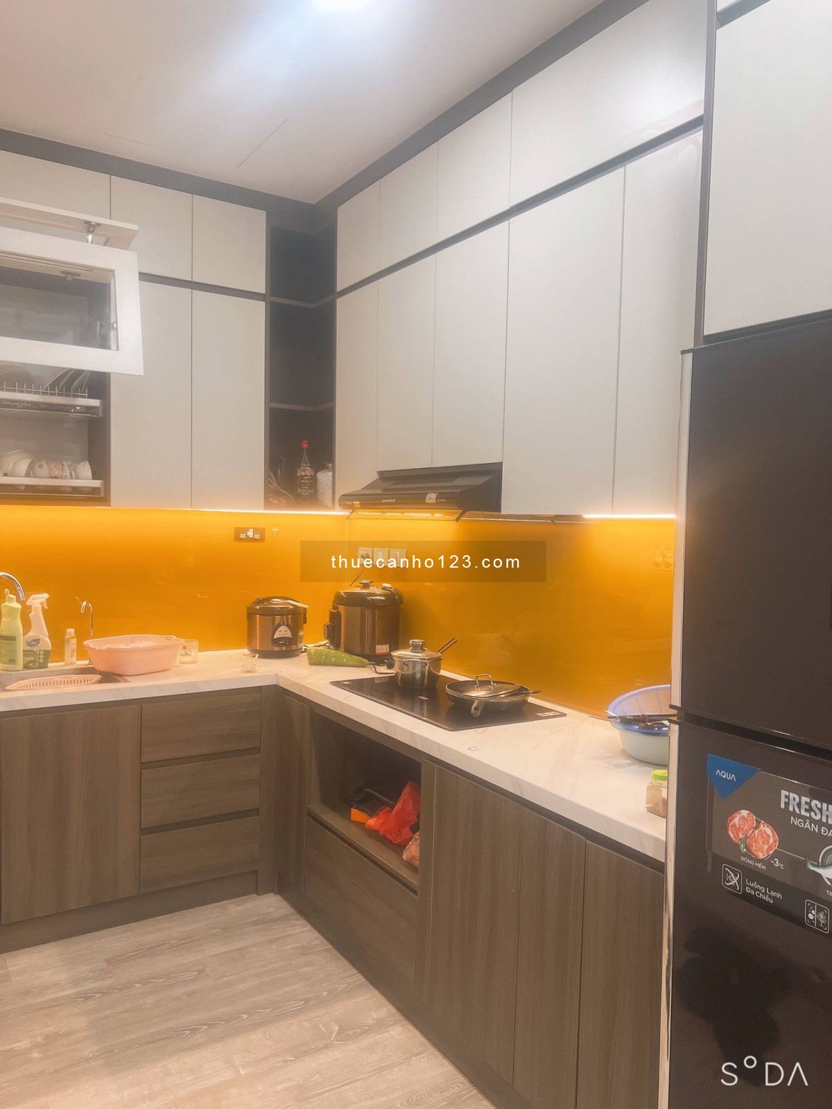 Cho thuê căn hộ full nội thất 64m 2PN giá 12tr