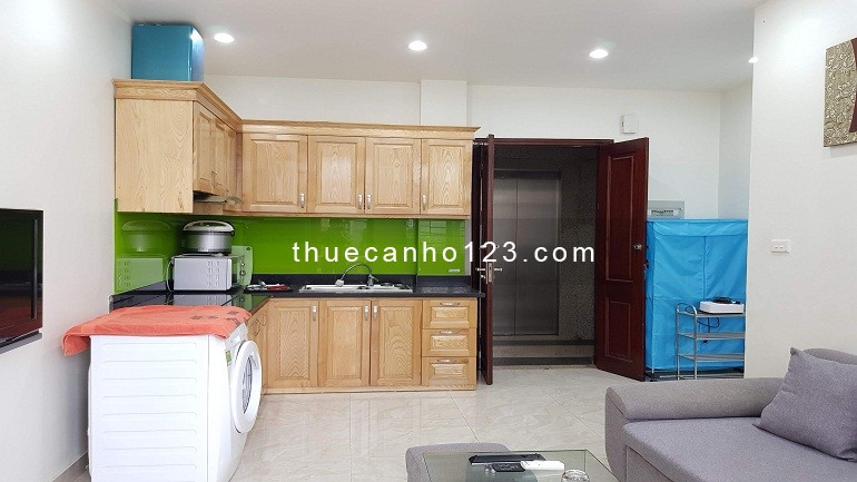 Căn hộ đầy đủ nội thất tại Âu Cơ, Tây Hồ, 40m2, 1 phòng ngủ
