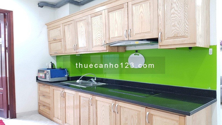 Cho thuê căn hộ giá rẻ tại Âu Cơ, Tây Hồ, 45m2, 1PN, đầy đủ nội thất