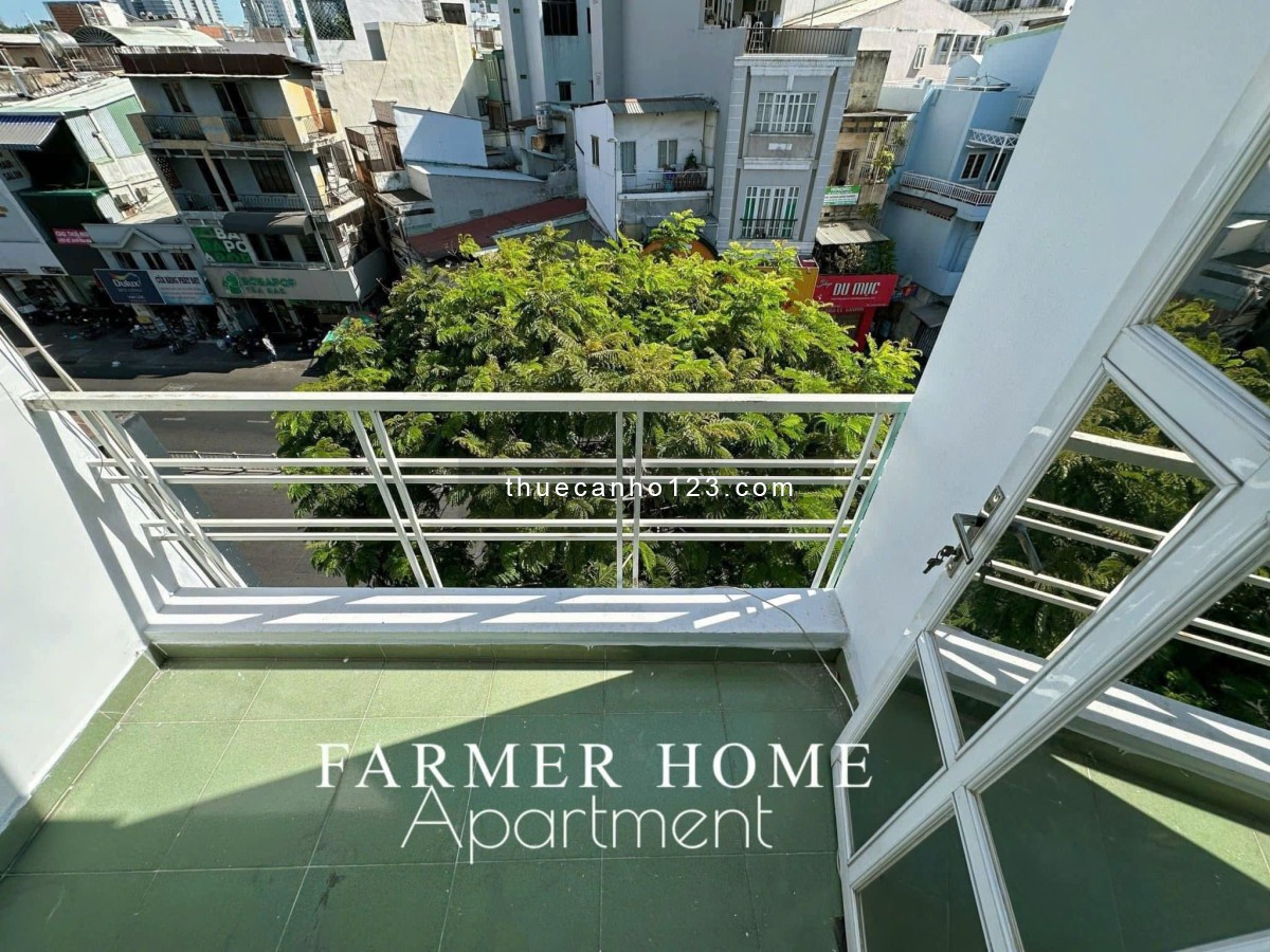 Phòng trống cho thuê – Quận 3 – Studio có ban công, máy giặt riêng