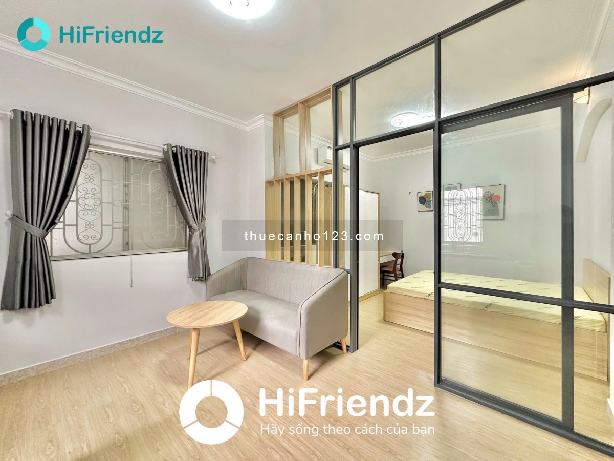 Cho thuê căn hộ 1PN riêng, tách bếp – Có máy giặt, thang máy – Ngay sân bay, đường Trường Sơn