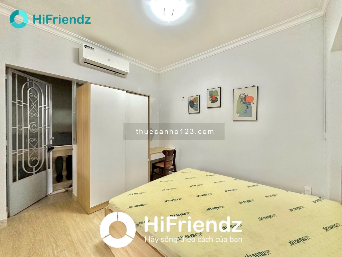 Cho thuê căn hộ 1PN riêng, tách bếp – Có máy giặt, thang máy – Ngay sân bay, đường Trường Sơn