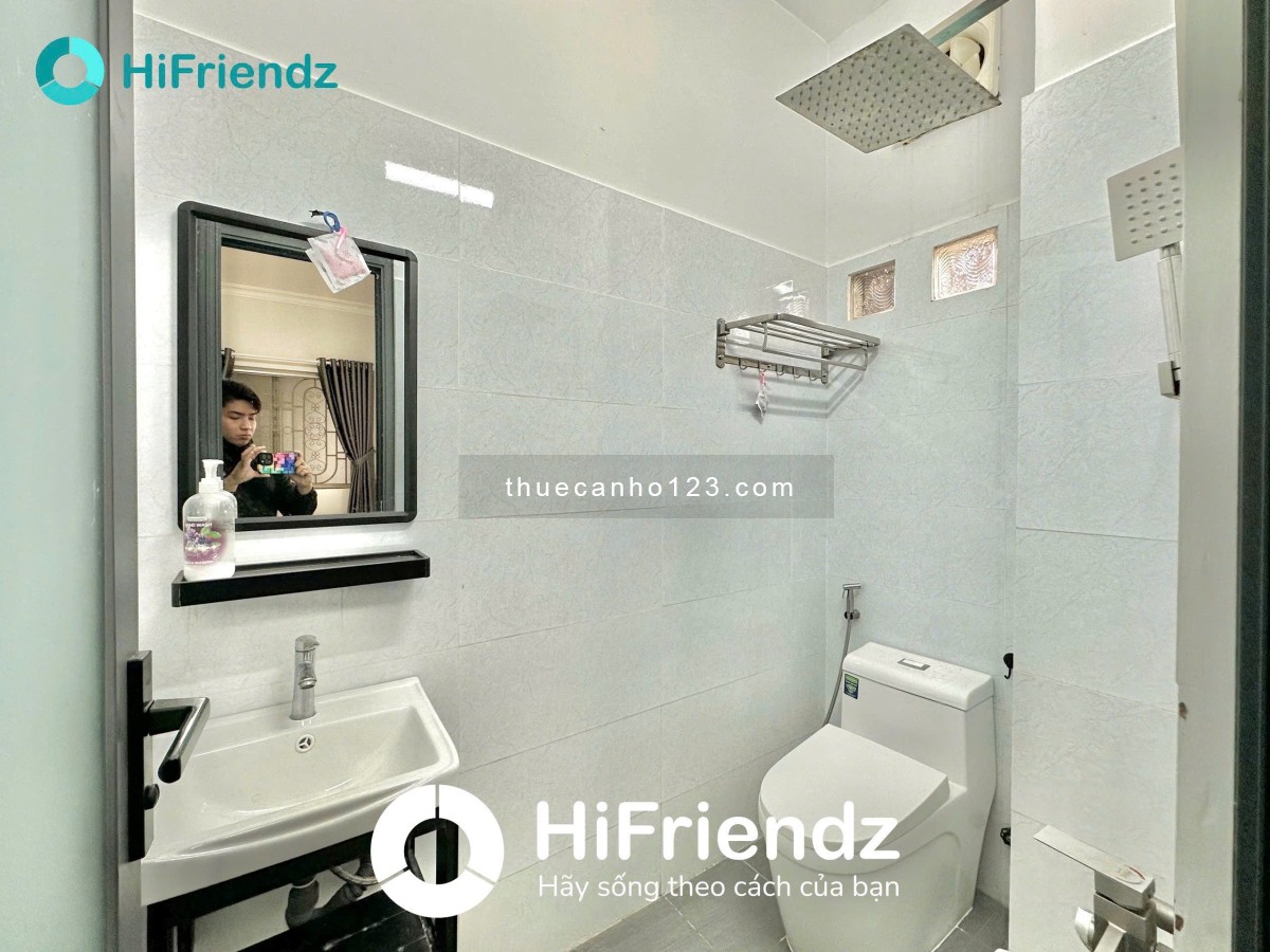 Cho thuê căn hộ 1PN riêng, tách bếp – Có máy giặt, thang máy – Ngay sân bay, đường Trường Sơn