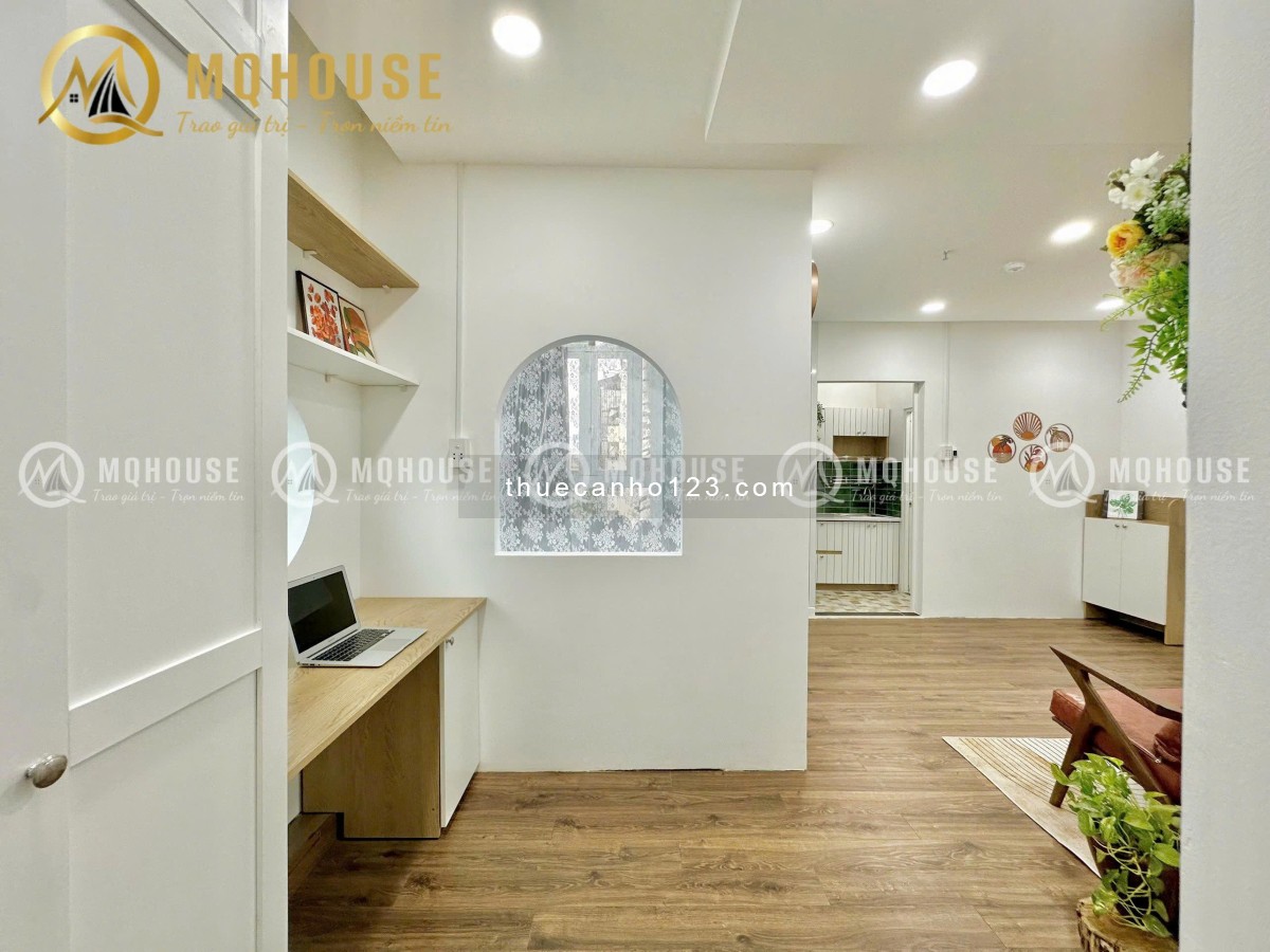 Cho Thuê Căn Hộ 1PN Riêng - View Phòng Ngủ Ngắm Máy Bay - Thang Máy - Đường Trường Sơn, Q.Tân Bình