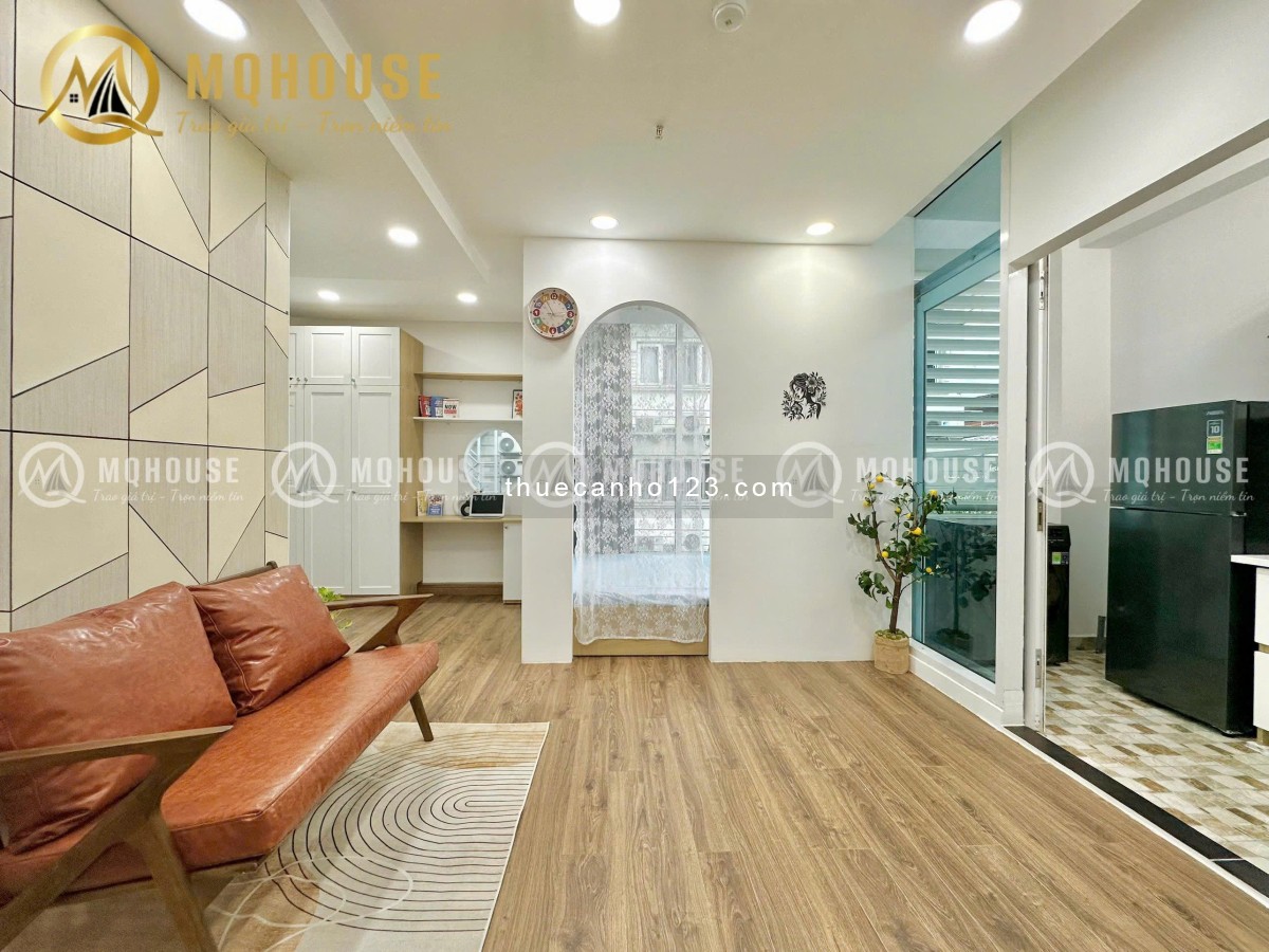 Cho Thuê Căn Hộ 1PN Riêng - View Phòng Ngủ Ngắm Máy Bay - Thang Máy - Đường Trường Sơn, Q.Tân Bình