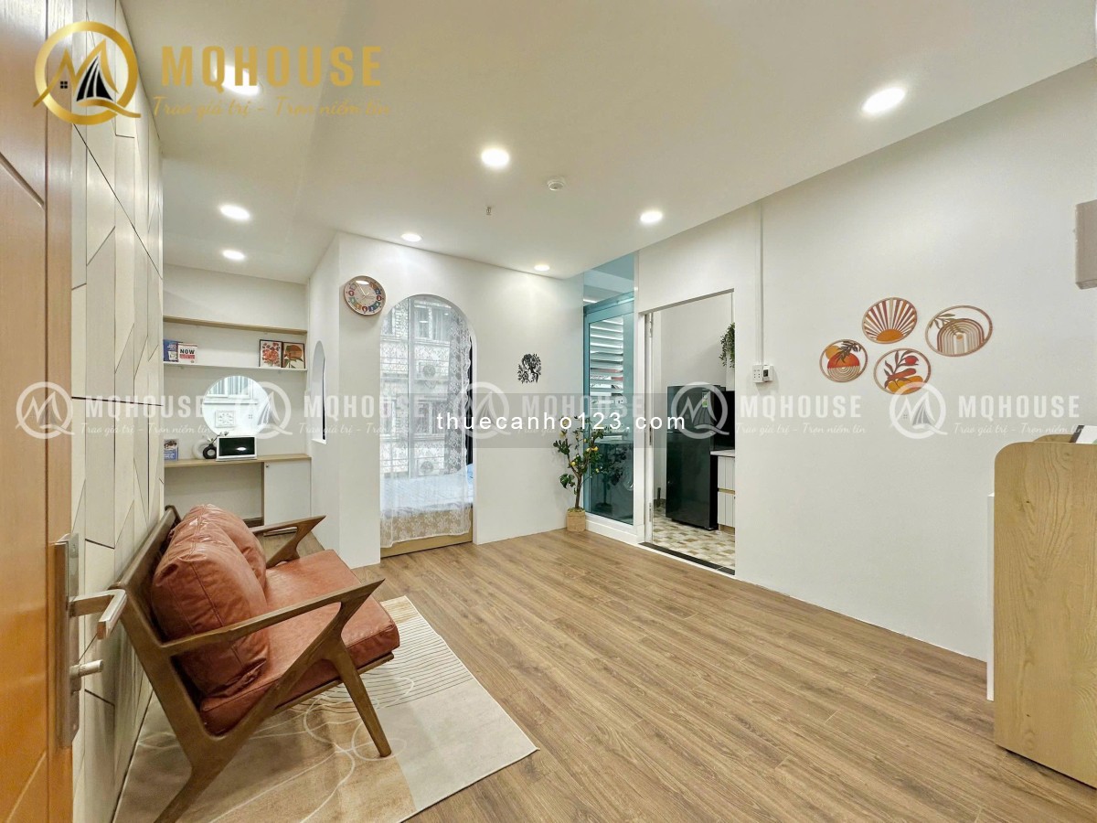 Cho Thuê Căn Hộ 1PN Riêng - View Phòng Ngủ Ngắm Máy Bay - Thang Máy - Đường Trường Sơn, Q.Tân Bình