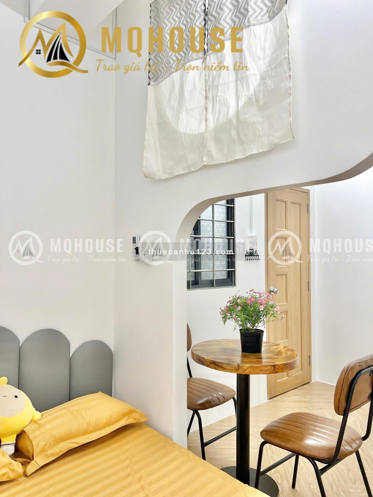 Cho thuê căn hộ 1PN mới, full nội thất cao cấp – Miễn phí phí quản lý và nước cho hợp đồng tháng 6