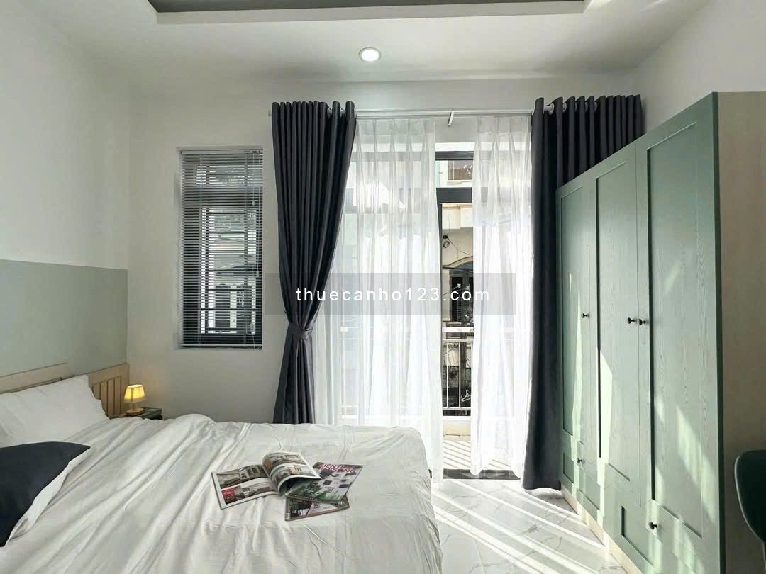 Nhà mới 100% studio bancol - Nội thất mới từ A đến Z, thang máy, bảo vệ - Gần ngã tư Hàng Xanh