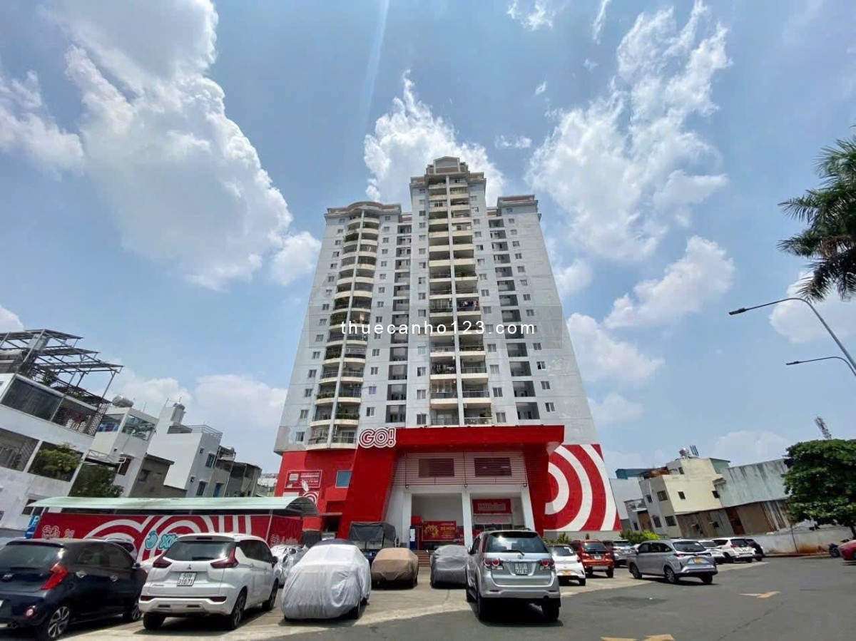 Cho thuê căn hộ Phú Thạnh, DT 60m2, 2PN, giá 7,5tr/tháng.