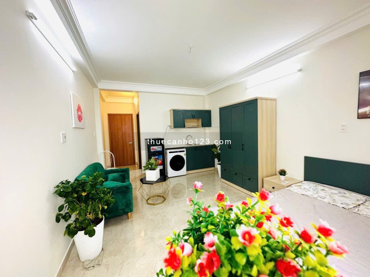 Cho Thuê Căn hộ, Máy giặt Riêng, Phòng trống sẵn giảm giá 500k/tháng cho khách check in liên