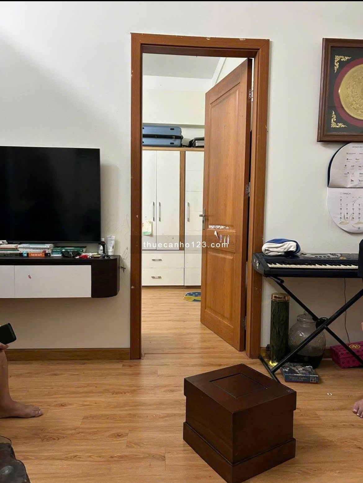 Chung cư Hoa Sen, Lạc Long Quân,Q11: 78m2, 2p ngủ, NT, 9tr5/th