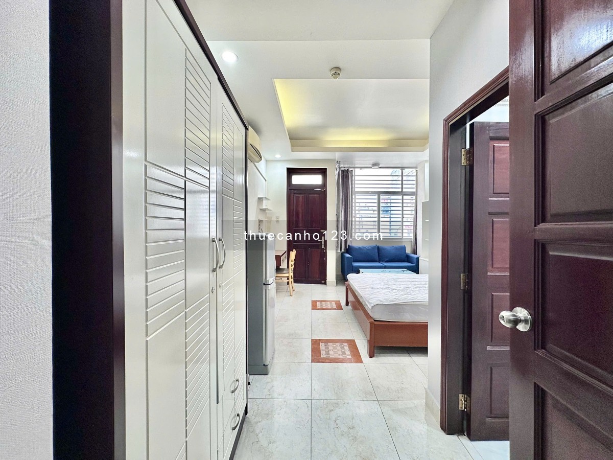 1PN ban công ngay Võ Thị Sáu - Trương Quyền gần CV Lê Văn Tám, nhà thờ Tân Định Quận 3 giáp Quận 1