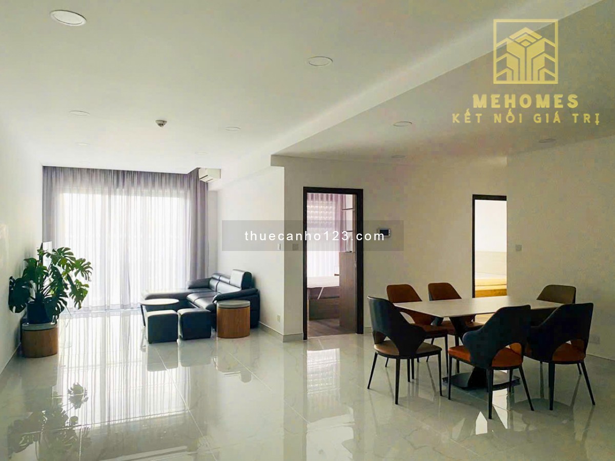 Căn hộ cao cấp Diamond Brilliant 2PN+ 112m2, full nội thất đẹp mới chưa ai ở, view thoáng mát