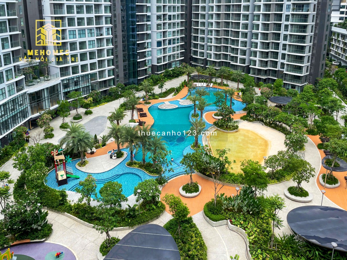 Diamond Centery – 3PN 3WC, nội thất cơ bản, view hồ bơi xanh mát, lầu trung