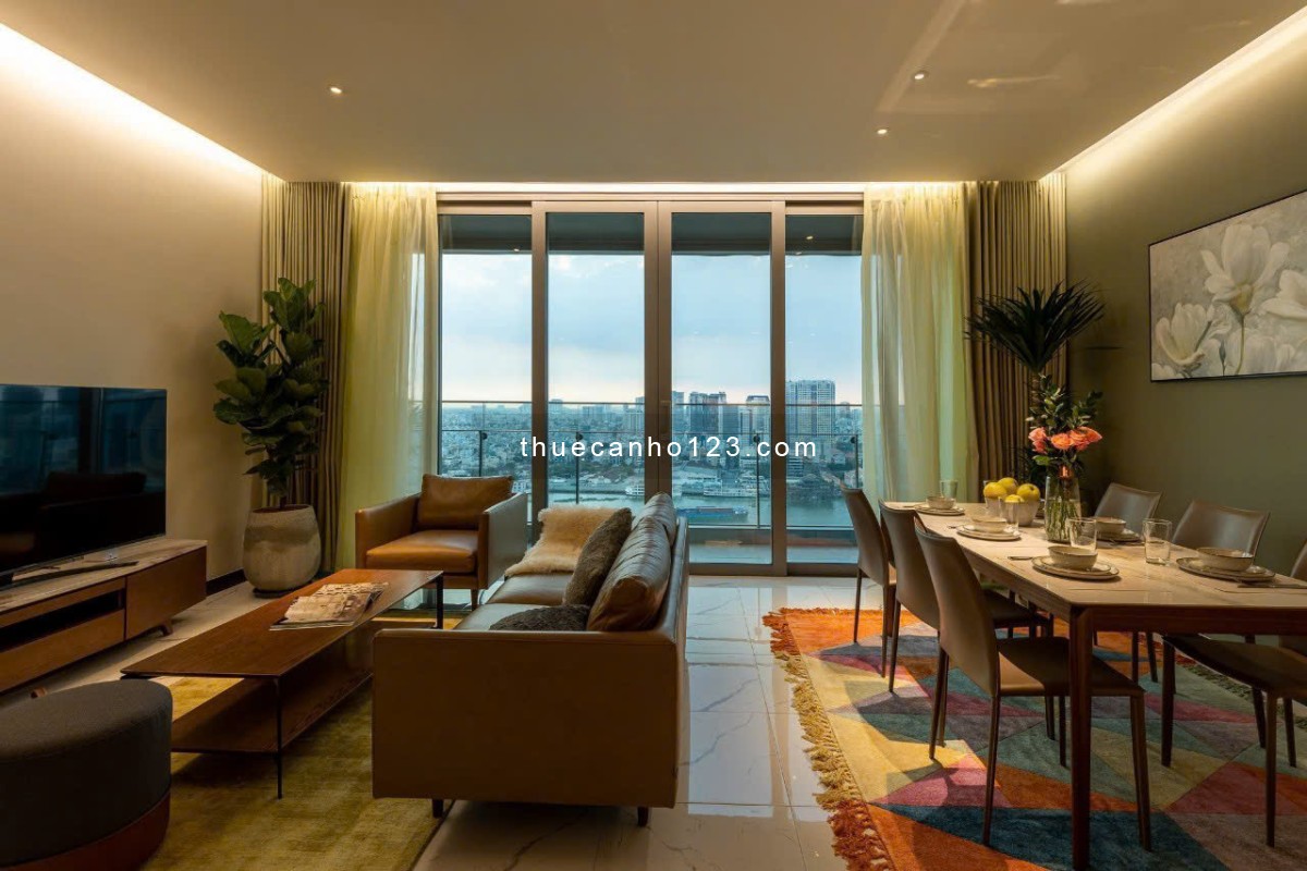 Empire City Thủ Thiêm – Căn 3PN 127 m², nội thất đầy đủ – 78 triệu VND/tháng (net)